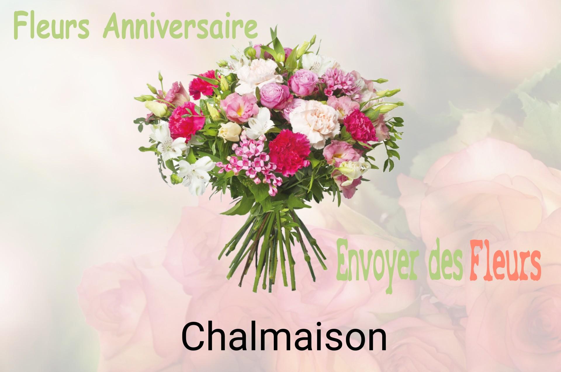 Bouquet de fleurs d’anniversaire livré à Chalmaison