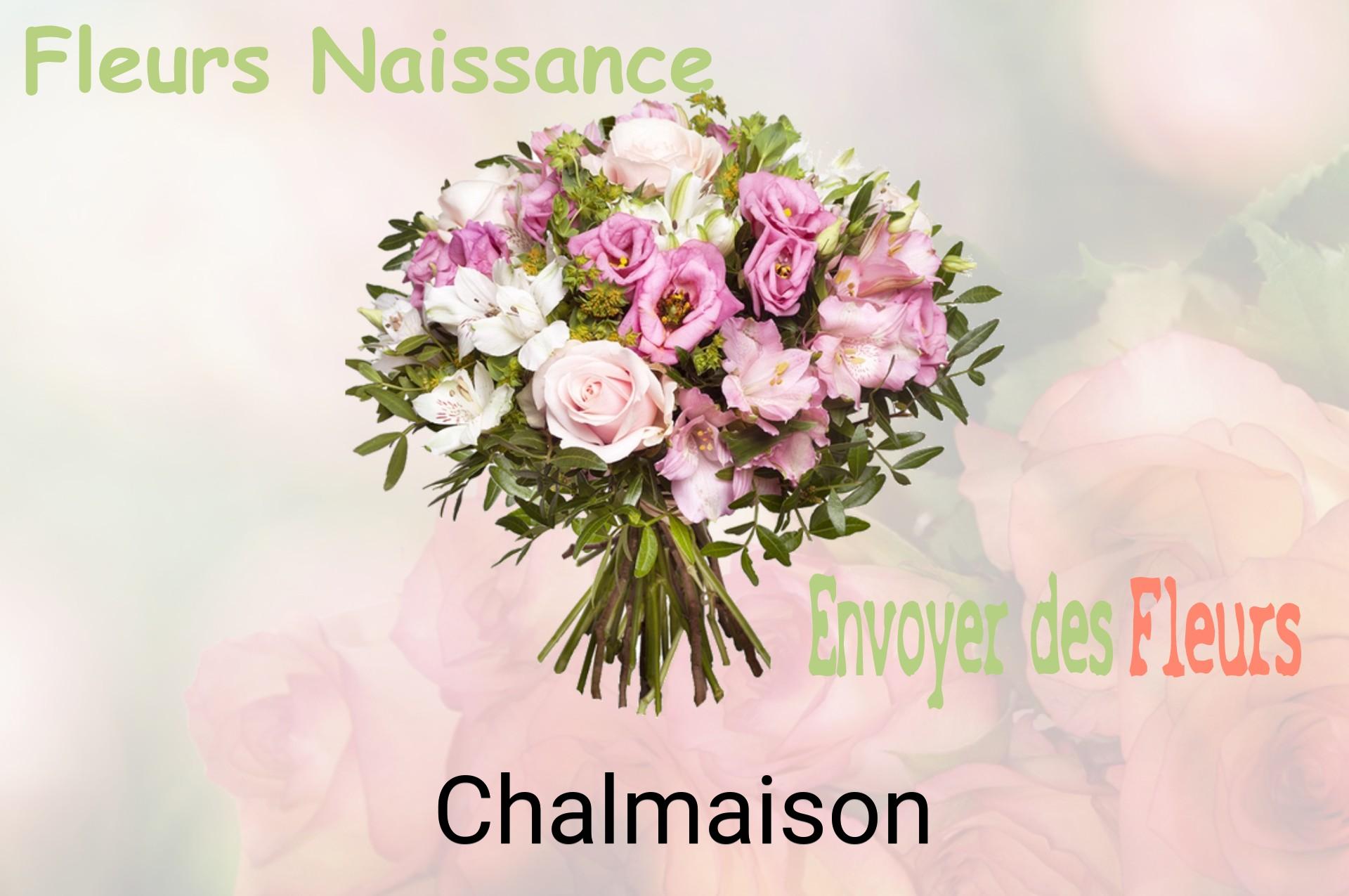 Bouquet de fleurs de naissance livré à Chalmaison