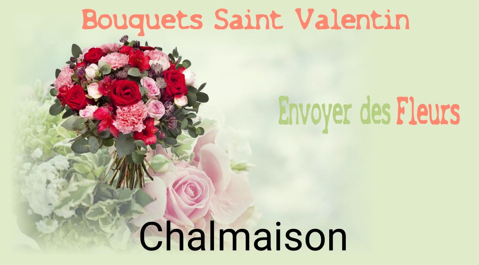 Roses de Saint-Valentin livrées à Chalmaison